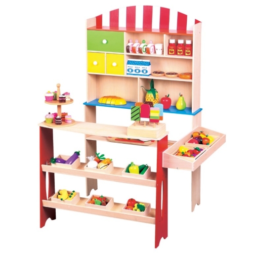 Nouveau magasin de jouets en bois classique